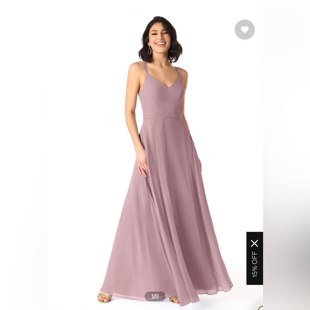 Azazie Mauve Maxi Dress
